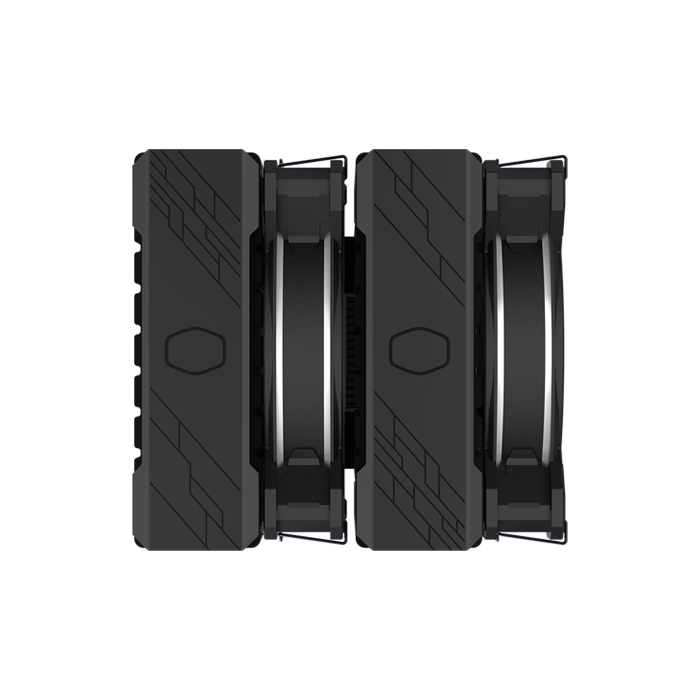 Abanico Cooler Master Hyper 622 Halo Black - Procesadores, Socket Intel 1851 ,1700,1200, 1156, 1155,1151, 1150, Socket AMD AM4/AM5. RR-D6BB-20PA-R1