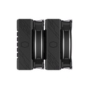 Abanico Cooler Master Hyper 622 Halo Black - Procesadores, Socket Intel 1851 ,1700,1200, 1156, 1155,1151, 1150, Socket AMD AM4/AM5. RR-D6BB-20PA-R1