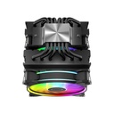 Abanico Cooler Master Hyper 622 Halo Black - Procesadores, Socket Intel 1851 ,1700,1200, 1156, 1155,1151, 1150, Socket AMD AM4/AM5. RR-D6BB-20PA-R1