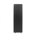 Gabinete de Torre VCOM D1242 Rack 42U -Puerta de vidrio, paneles laterales, abanico incluido, ancho 800 x profundidad 800 x altura 2000.