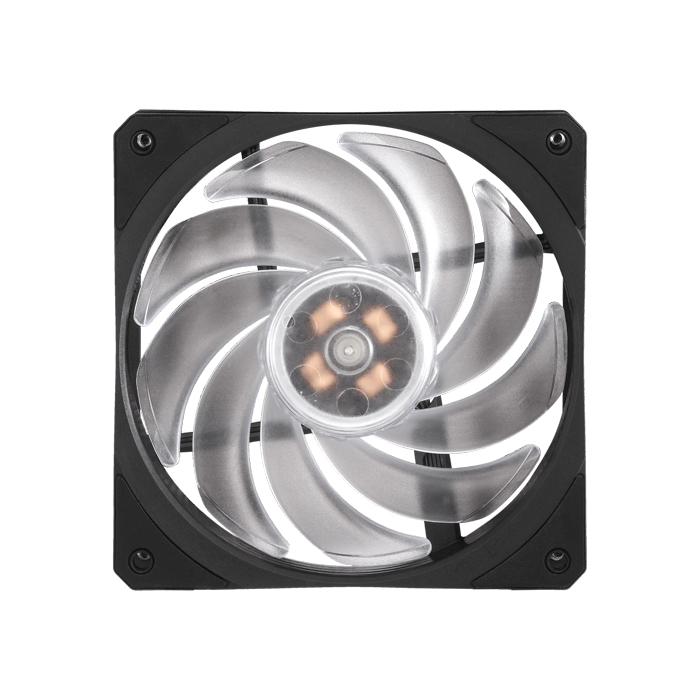 Enfriamiento De Aire Rgb Cooler Master Hyper 411 Nano Am5/Am4 Y Lga1851/1700 Entre Otros 1 Abanico 92 X 92 X 25.4 Mm Rr-H410-25pa-R1