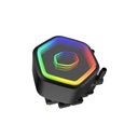 Enfriamiento Liquido Rgb Cooler Master Masterliquid 360 Core Ii 360mm Am4/Am5 Y Lga 1851 / 1700 En Adelante Mlw-D36m-A18pa-R1 Negro