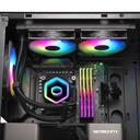Enfriamiento Liquido Rgb Cooler Master Masterliquid 360 Core Ii 360mm Am4/Am5 Y Lga 1851 / 1700 En Adelante Mlw-D36m-A18pa-R1 Negro