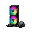 Enfriamiento Liquido Cooler Master Masterliquid 240L Core - Procesadores Am4/Am5 Y LGA 1851 / 1700 En Adelante, 240mm. MLW-D24M-A18PS-R1