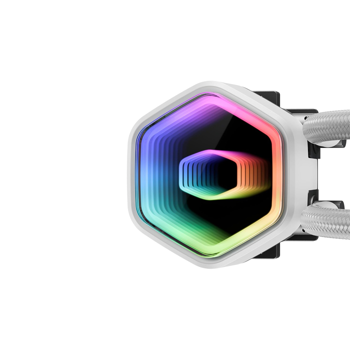 Enfriamiento Liquido Cooler Master Masterliquid 360 Core II White - Procesadores Am4/Am5, LGA 1851 / 1700 En Adelante. MLW-D36M-A18PA-RW