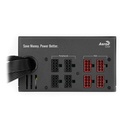 Fuente De Poder Aerocool KCAS Plus 1200GW - 1200 Watts, Silencioso 140mm, Semi-Modular. ACPG-KPK2FUC.12