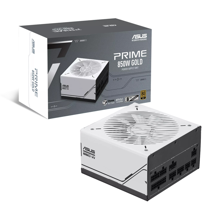 Fuente De Poder Asus Ap-850g Prime 850w Gold Certificacion 80 Plus Totalmente Modular Atx 90ye00u0-Bvaa00 Blanco