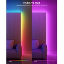 Cable De Luces Govee Led Rgbic Wifi + Bluetooth Led Con Covertor De Proteccion 5mts H619a1d1-Of-La