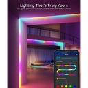 Cable De Luces Govee Rgbic Basic Wifi Bluetooth Led Strip Lights, 16.4 pies, WiFi, Compatible con Alexa y Google Assistant. H618a