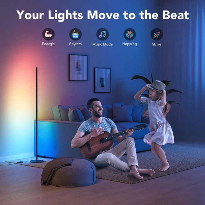 Lampara De Piso Govee Rgbicw Smart H6076112-Of-La