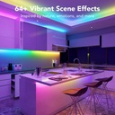Luces Govee H612a Basic Wifi Rgbic + Bluetooth Led Strip With Protective Coating 5 Metros H612aad110m H618c