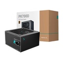 Fuente De Poder Deepcool Pk700d 700w 80 Plus Bronze Con Ventilador Hypro De 120mm Negro R-Pk700d-Fa0b-Us