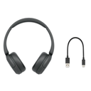 Auriculares Sony, audífonos on-ear inalámbricos, Bluetooth 5.2, compatible con Fast Pair,Compatibilidad con asistentes de voz, color negro. WH-CH520/B