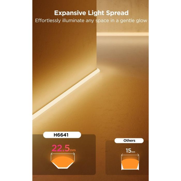 Luces Govee H6641 5m Neon Rope Light For Wall Lining H66411d1