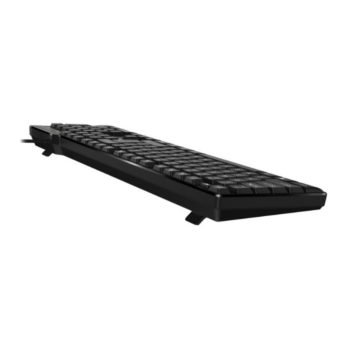 Teclado Genius Kb-100x Sp - Membrana Alámbrico Español, Negro. 31310049401.
