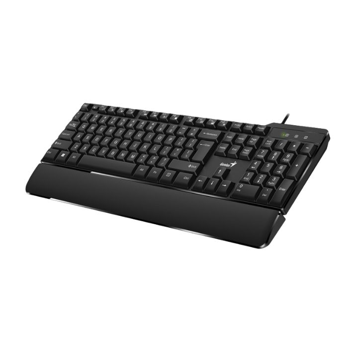 Teclado Genius Kb-100xp Membrana Alambrico Español 31310050401 Negro