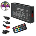 Controlador de Ventiladores y LED O.E.M ARGB - Para PC, 7x ARGB 5v 3 Pins,, 6x PWM Fans (2510) 4 Pins. Fm-MFC2