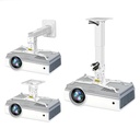 Soporte de Proyector O.E.M H300 - Para techo, Giro horizontal de 360°, extendible de 11.4-15.3 pulgadas, soporta 45lbs. H300