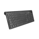 Teclado Genius Slimstar Kb-7230 - Inalambrico, Con Receptor Español, Negro. 31310021401.