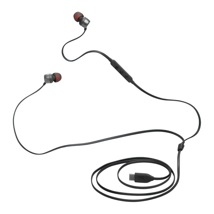 Audifono Jbl Tune 310c Alambrico Tipo C Jblt310cblkam Negro