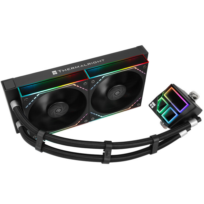 Enfriamiento Líquido Thermalright Frozen Infinity 240 BLACK - 240mm, 2000 RPM,  68.9 CFM, Socket AM4/AM5/115X/1200/1700/1851/2011/2066