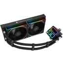 Enfriamiento Líquido Thermalright Frozen Infinity 240 BLACK - 240mm, 2000 RPM,  68.9 CFM, Socket AM4/AM5/115X/1200/1700/1851/2011/2066