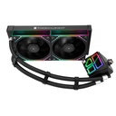 Enfriamiento Líquido Thermalright Frozen Infinity 240 BLACK - 240mm, 2000 RPM,  68.9 CFM, Socket AM4/AM5/115X/1200/1700/1851/2011/2066