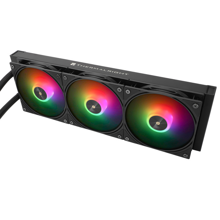Enfriamiento Líquido Thermalright Frozen Warframe 360 BLACK ARGB - 360mm, 3000 RPM,  70.84 CFM, Socket AM4/AM5/115X/1200/1700/1851/2011/2066