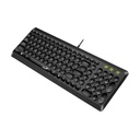 Teclado Genius Slimstar Q200 - Alámbrico, Español,Negro. 31310020401.