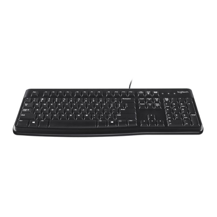 Teclado Logitech K120 Membrana Alámbrico Español 920-004422 Negro