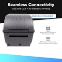 Impresora De Etiquetas Zebra Air Tt 74m - Zd220 Zd22042-T01g00ez