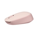 Mouse Logitech M170 - Inalámbrico Con Receptor, 2.4Ghz, USB, Óptico, 1000 dpi, Rosado. 910-006862.
