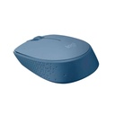 Mouse Logitech M170 - Inalámbrico Con Receptor, 2.4Ghz, USB, Óptico, 1000 dpi, Gris Azulado. 910-006863.