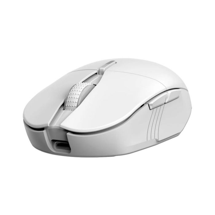 Mouse Gaming Rgb Genius Scorpion M8250 - Inalambrico, Bluetooth, Receptor USB, 6 Botones, Hasta 3200 DPI, Blanco. 31060001400.
