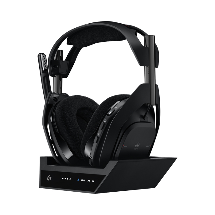 Headset Logitech A50 X Lightspeed Wireless + Base Station Black 939-002126