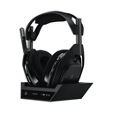 Headset Logitech A50 X Lightspeed Wireless + Base Station Black 939-002126