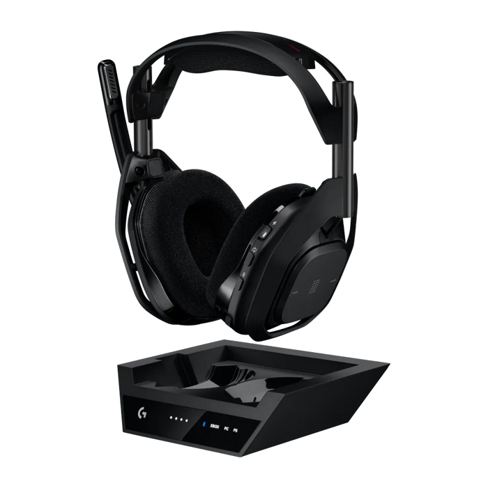 Headset Logitech A50 X Lightspeed Wireless + Base Station Black 939-002126