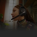 Headset Logitech A50 X Lightspeed Wireless + Base Station Black 939-002126
