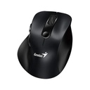 Mouse Genius Rs2 Ergo 9000s - Óptico Inalambrico Con Receptor USB, 6 botones, Negro. 31030038400.