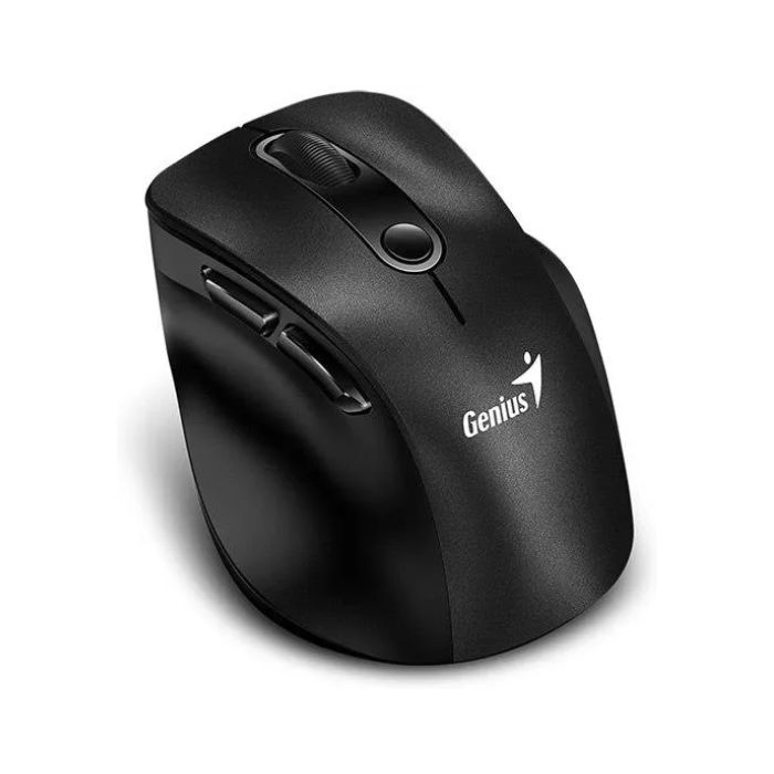 Mouse Genius Rs2 Ergo 9000s - Óptico Inalambrico Con Receptor USB, 6 botones, Negro. 31030038400.