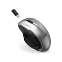 Mouse Genius Rs2 Ergo 8200s Inalambrico Con Receptor Tipo C 31030029404 Plateado