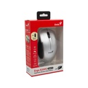Mouse Genius Rs2 Ergo 8200s Inalambrico Con Receptor Tipo C 31030029404 Plateado