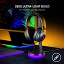 Auricular Razer Gaming Kraken V3 - Audífono alámbrico gamer, Xbox/PC mediante conexión de 3.5 mm, Audio espacial THX, sonido envolvente 7.1, RGB, Color Negro. RZ04-03770200-R3U1
