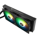Enfriamiento Líquido Thermalright Frozen Warframe 240 BLACK ARGB - 240mm, 3000 RPM, 70.84 CFM, PMW, Socket: AM4/AM5/115X/1200/1700/1851/2011/2066