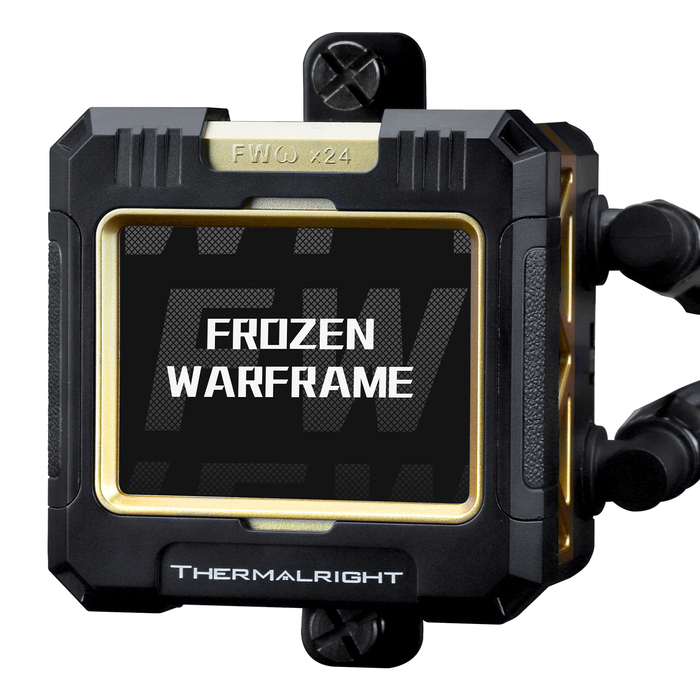 Enfriamiento Líquido Thermalright Frozen Warframe 240 BLACK ARGB - 240mm, 3000 RPM, 70.84 CFM, PMW, Socket: AM4/AM5/115X/1200/1700/1851/2011/2066