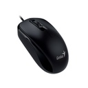 Mouse Genius Rs2 Dx-110 - Óptico Alámbrico, USB, 1000 DPI, Windows & Mac OS, Negro. 31010116100.
