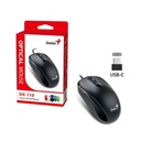 Mouse Genius Dx-110 Alambrico Usb-C 1200 Dpi 31010028400 Negro