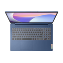 Laptop Lenovo IdeaPad Slim 3 15ABR8 - 15.6" (1920X1080), AMD Ryzen™ 7 5825U, 16GB RAM DDR4(SOLDADA), 512GB SSD M.2 2242, Webcam, BT, Windows 11 Pro, Color Azul. 82XM00WHGJ