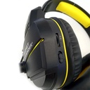 Auricular Thonet & Vander Gaming Vx70 - Audífono con micrófono, Alambrico 3.5mm, control de volumen, Encendido y Apagado, Color Negro/Amarillo. HK096-03563