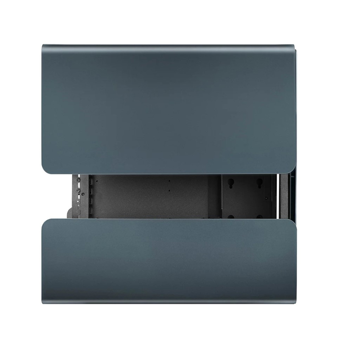 Caja Gaming ATX AZZA Cast 808 - Construcción en aluminio, conectores 2x USB 3.0 / 1x USB-C, HD Audio, 1x abanico de 120mm ARGB Posterior, color negro.